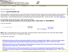 Tablet Screenshot of governmentattic.org